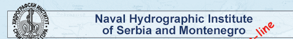 Naval Hydrographic Institute of Serbia and Montenegro on-line